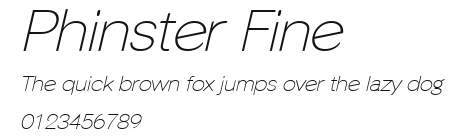 Phinster Fine Preview
