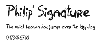 Philip' Signature Preview