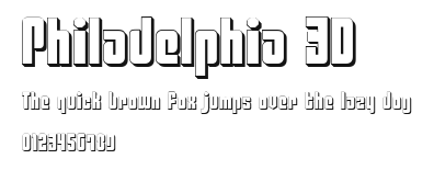 Philadelphia 3D Preview