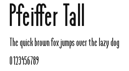 Pfeiffer Tall Preview