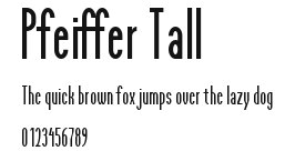 Pfeiffer Tall Preview
