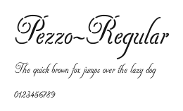 Pezzo-Regular Preview