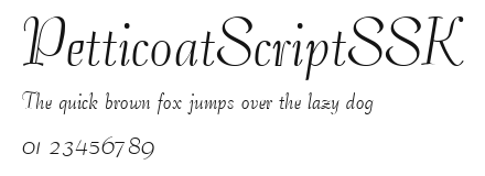 PetticoatScriptSSK Preview