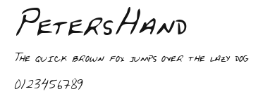 PetersHand Preview