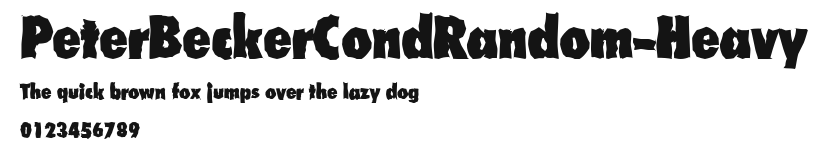 PeterBeckerCondRandom-Heavy Preview