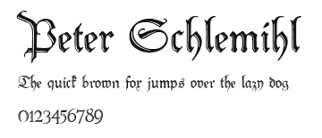 Peter Schlemihl Preview