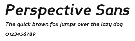 Perspective Sans Preview