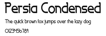 Persia Condensed Preview