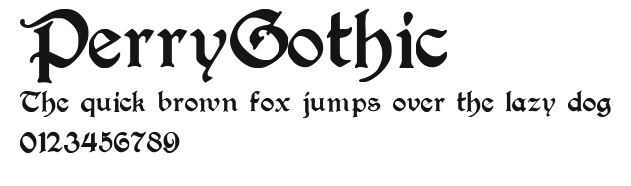 PerryGothic Preview