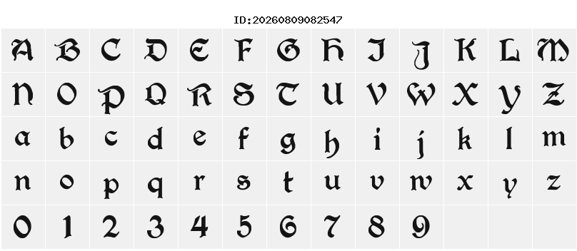 Character Map