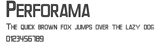 Perforama Preview