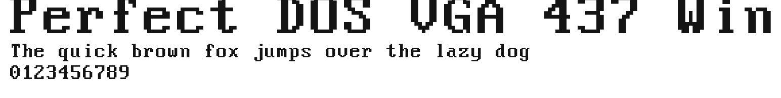 Perfect DOS VGA 437 Win Preview