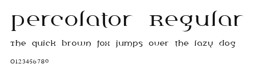 Percolator Regular Preview