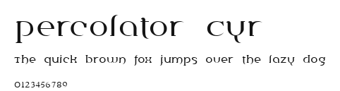 Percolator Cyr Preview