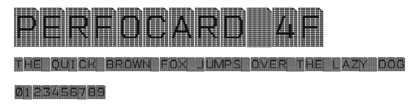 Perfocard 4F Preview