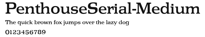 PenthouseSerial-Medium Preview