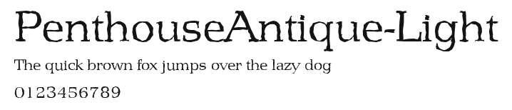 PenthouseAntique-Light Preview
