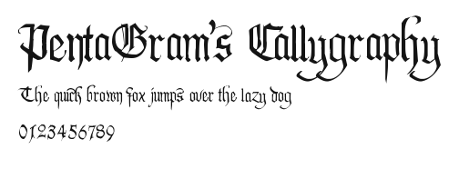 PentaGram’s Callygraphy Preview