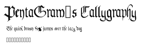 PentaGram’s Callygraphy Preview