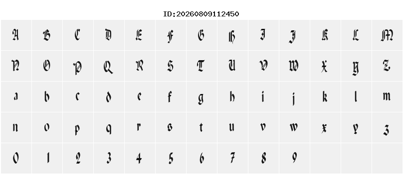 Character Map
