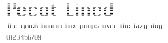 Pecot Lined Preview