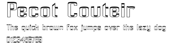Pecot Couteir Preview