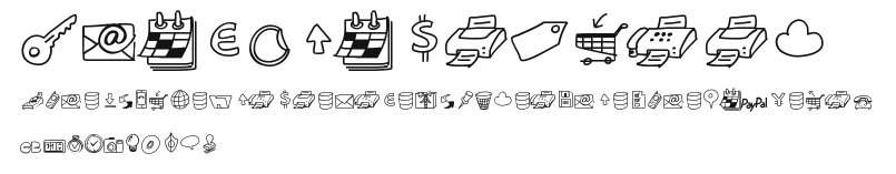 PeaxDrawnIcons Preview