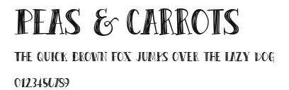 Peas & Carrots Preview
