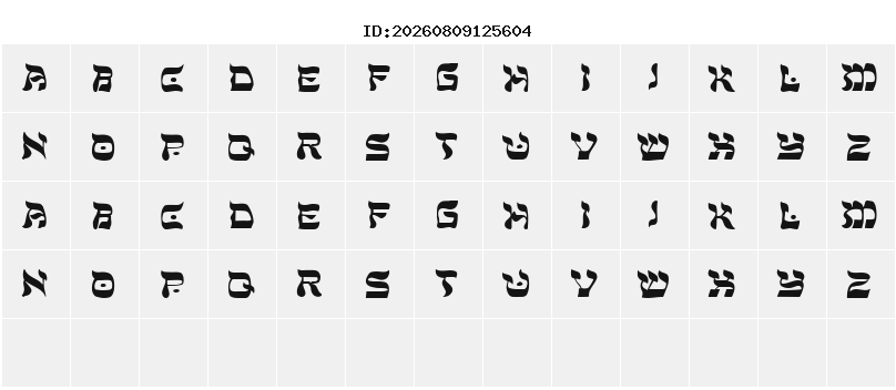 Character Map