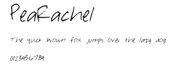 PeaRachel Preview