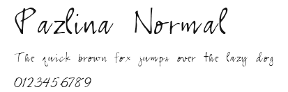 Pazlina Normal Preview