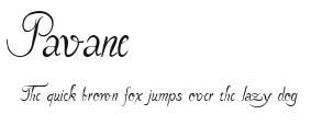 Pavane Preview