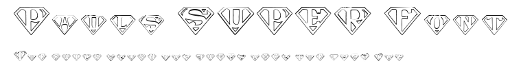 Pauls SUPER Font Preview