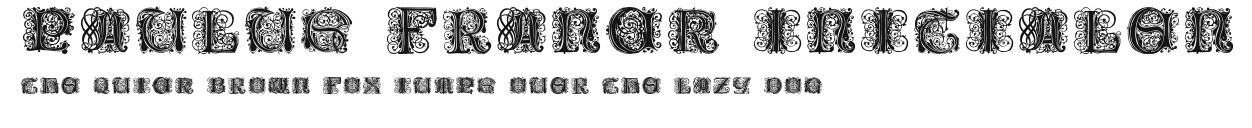 Paulus Franck Initialen Preview