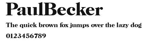 PaulBecker Preview