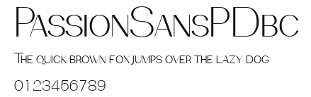 PassionSansPDbc Preview
