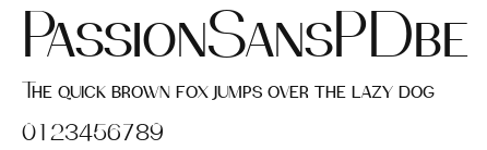 PassionSansPDbe Preview