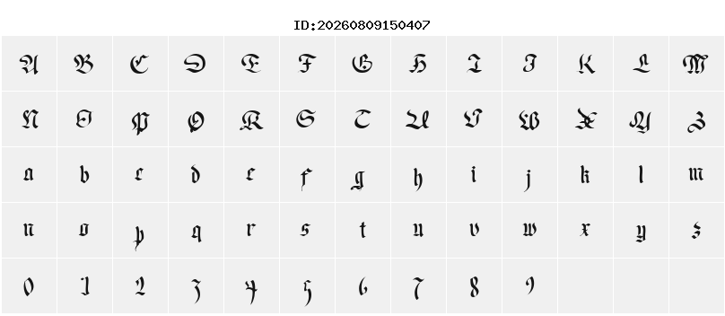 Character Map