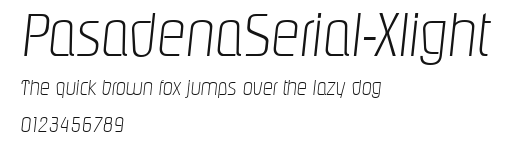 PasadenaSerial-Xlight Preview