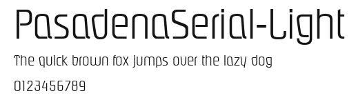 PasadenaSerial-Light Preview