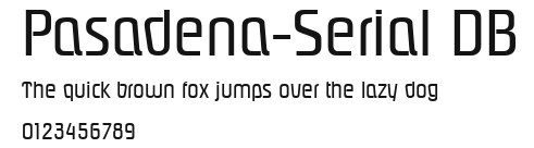Pasadena-Serial DB Preview