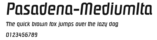 Pasadena-MediumIta Preview
