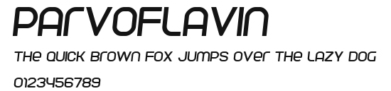 Parvoflavin Preview