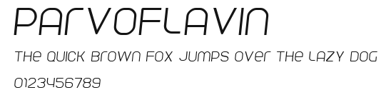 Parvoflavin Preview