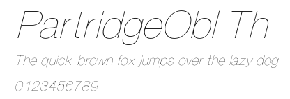 PartridgeObl-Th Preview