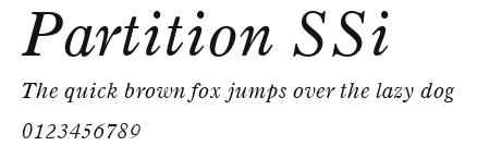 Partition SSi Preview