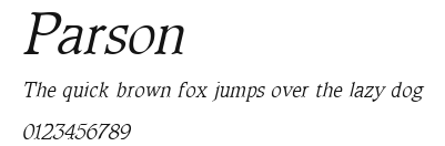 Parson Preview