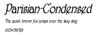 Parisian-Condensed Preview