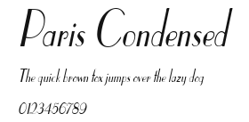 Paris Condensed Preview