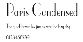 Paris Condensed Preview